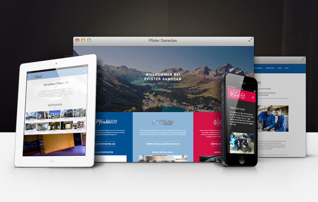 Pfister Samedan Responsive Wordpress Multisite